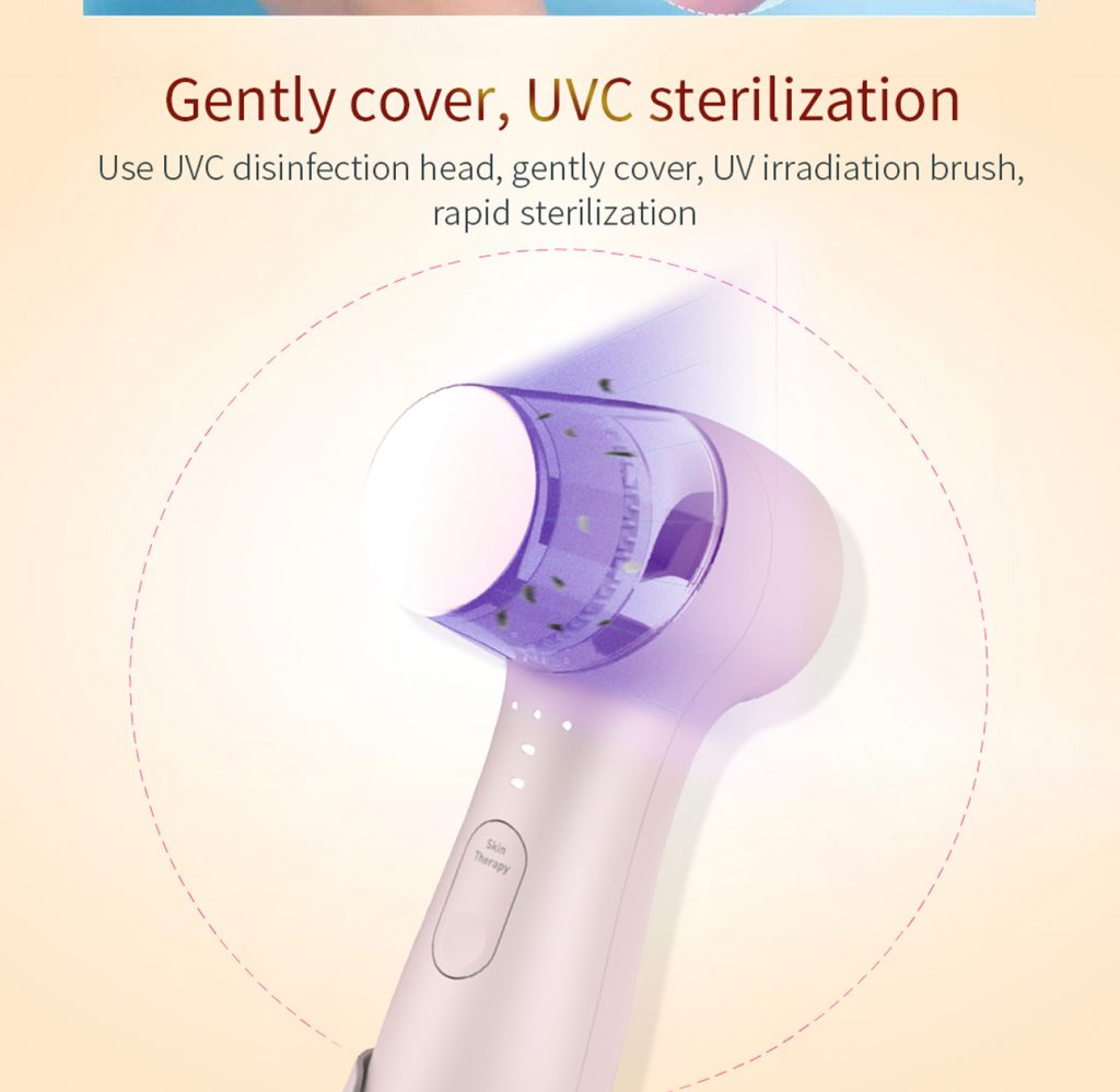 Face decontamination artifact cleane,Rejuvenating acne,Ultrasonic Cleansing Importer