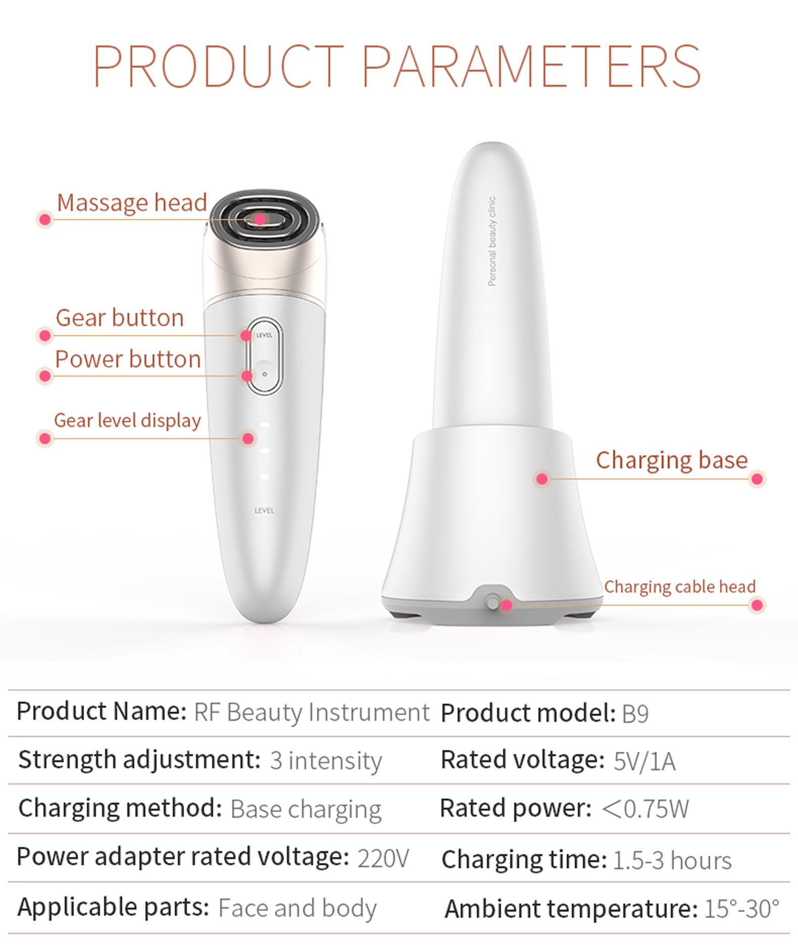 radio frequency aesthetic equipment,3 in 1 beauty instrument,rf & ems beauty instrument